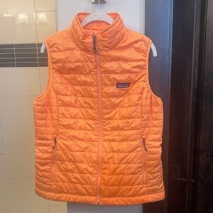 Patagonia Vibrant Orange Quilted Vest